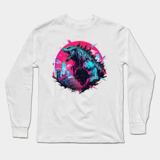 godzilla Long Sleeve T-Shirt